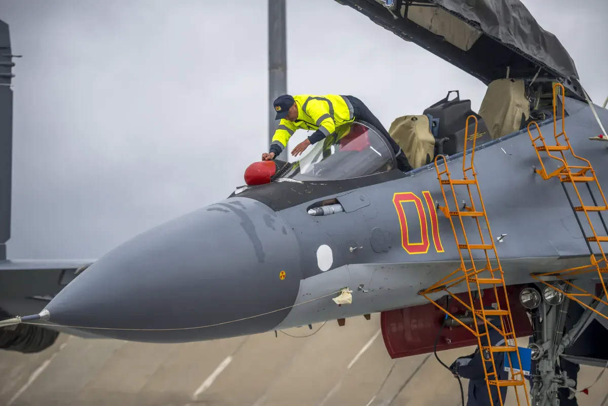 Су-30СМ ВВС Казахстана