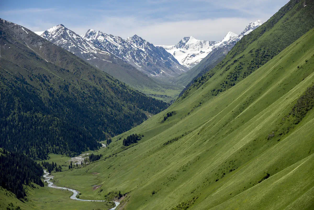 Dzungarian Alatau (Zhetysu Alatau). South-East Kazakhstan