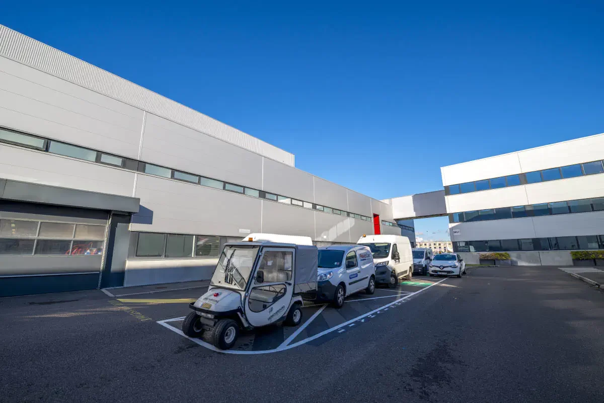 The main Airbus factory. Toulouse-Blagnac Airport, France