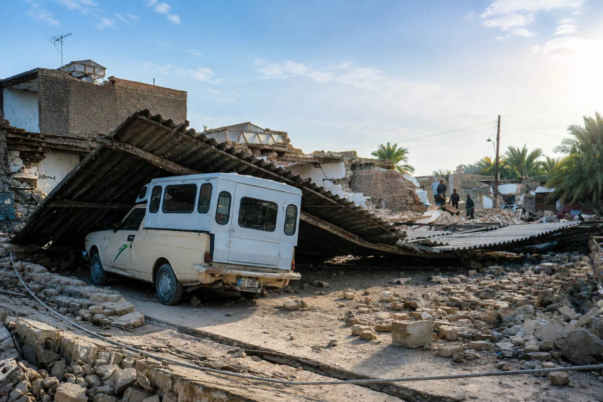 Bam earthquake. Iran (2003)