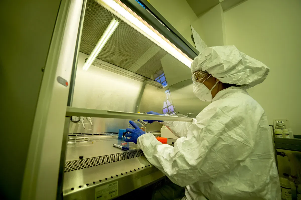 QazVac (QazCovid-in) is the Kazakhstan vaccine against COVID - 19 developed at the Research Institute Problems of Biological Safety. Gvardeyskiy, Zhambyl region, Kazakhstan