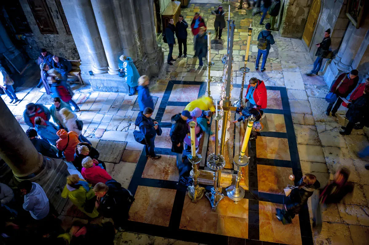 The Church of the Holy Sepulchre. Jerusalem, Israel
