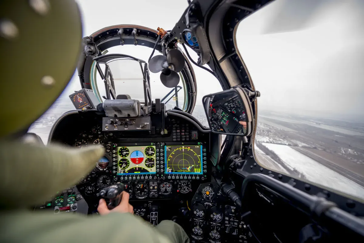 Mil Mi-35M Kazakhstan Air Force (in flight)