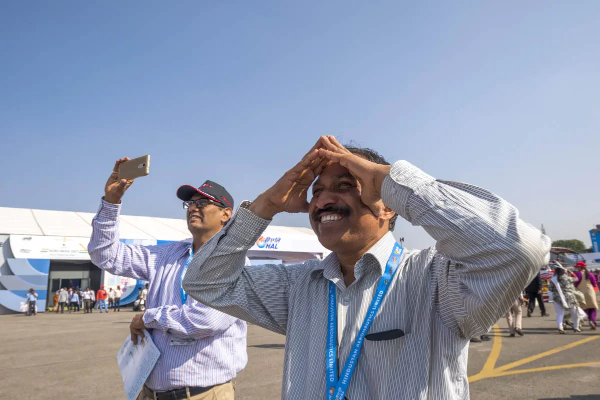 Международный авиасалон Aero India — 2017. Авиабаза Елаханка, Бангалор, Индия