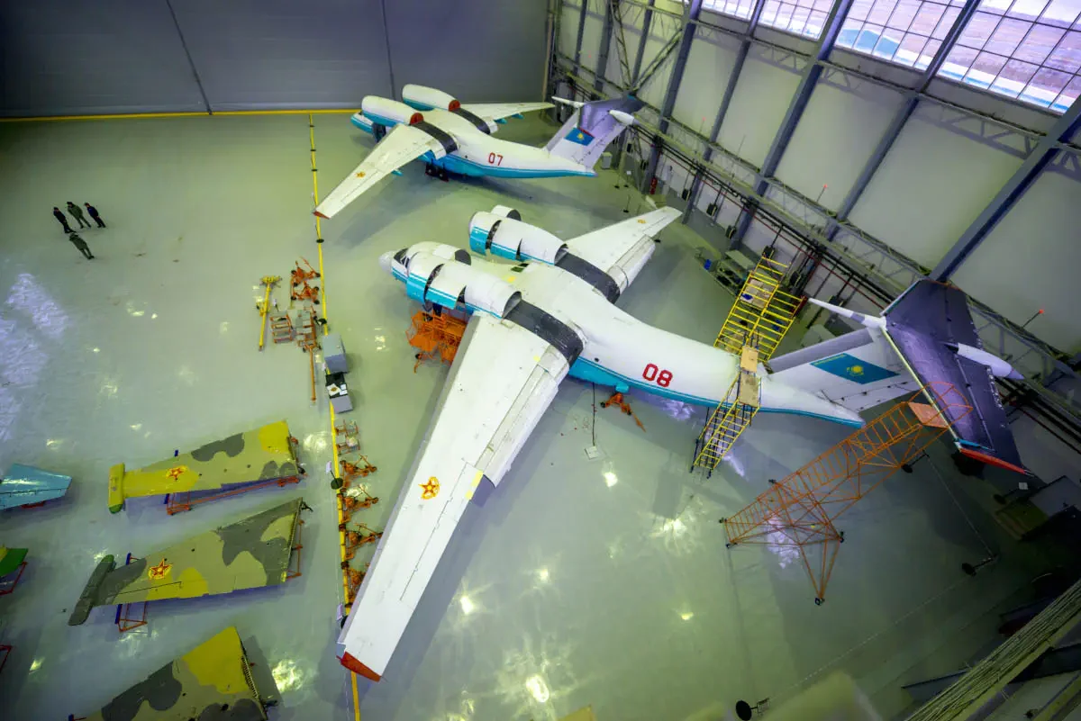 Kazakhstan Aviation Industry — компания, которая производит, обслуживает и ремонтирует авиационную технику для ВВС Казахстана
