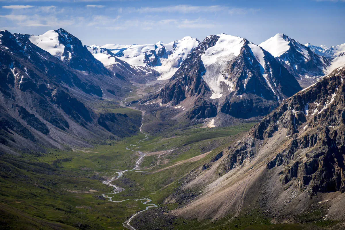 Dzungarian Alatau (Zhetysu Alatau). South-East Kazakhstan