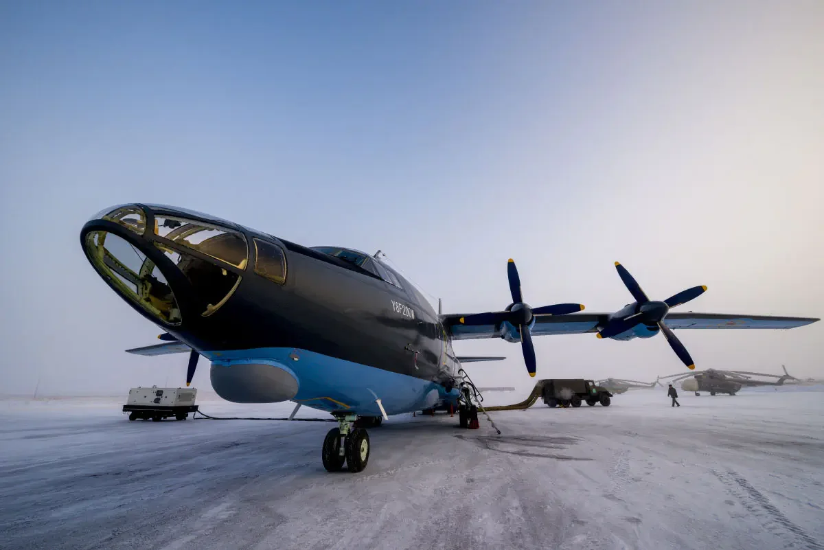 Shaanxi Y-8 F200 W Kazakhstan National Guard