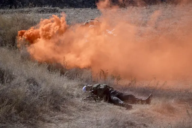 Training of Kazakhstan combat swimmers Search - 2018