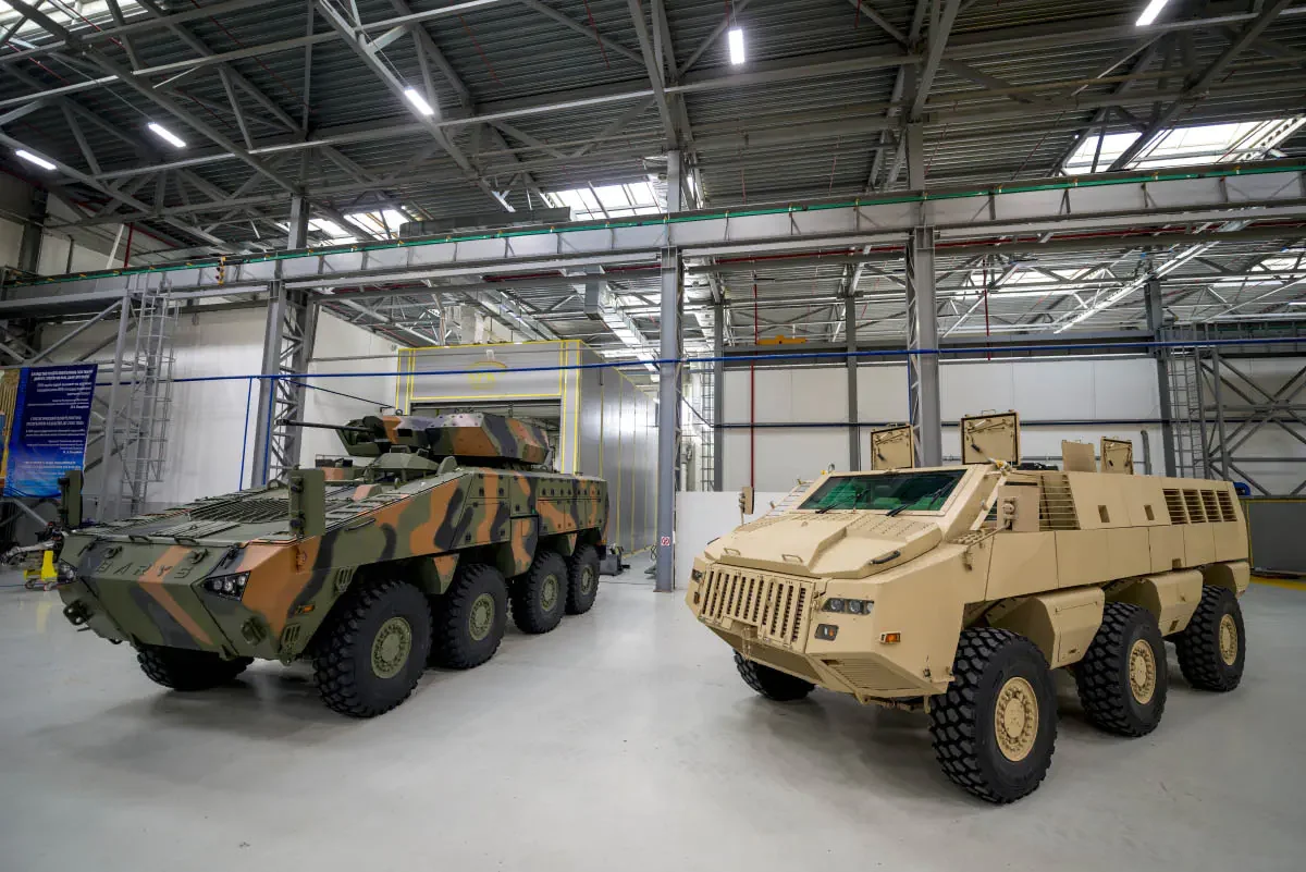 Kazakhstan Paramount Engineering (KPI), a company producing armored personnel carriers