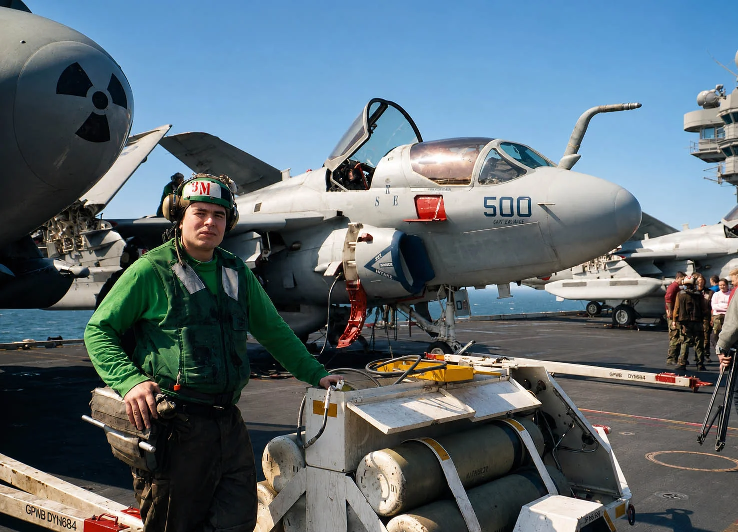 Grumman EA-6B Prowler — a carrier-based electronic warfare aircraft