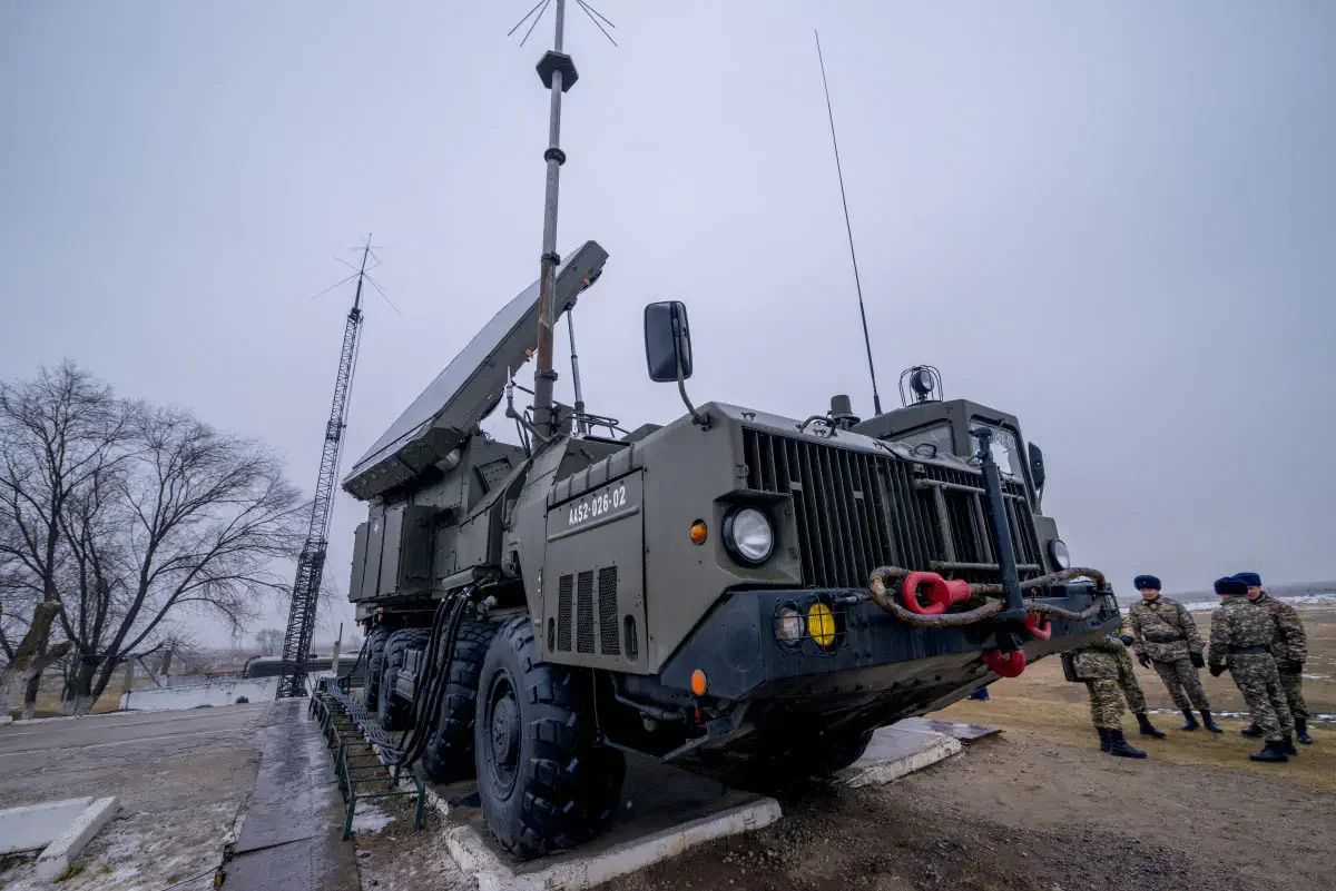 ЗРК С-300ПС (по классификации НАТО SA-10 Grumble) Сил воздушной обороны Казахстана