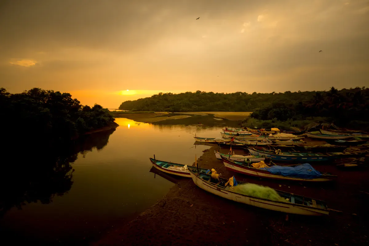 Agonda Beach. South Goa, India