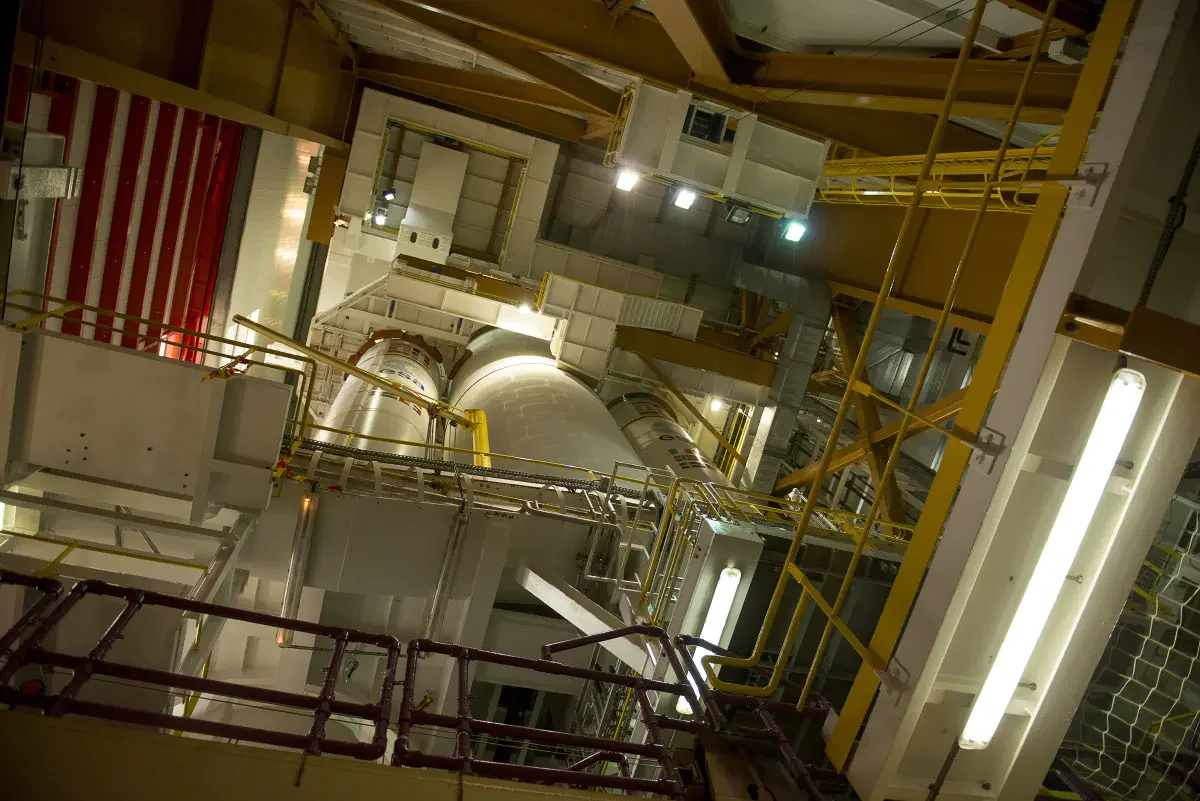 Ракета «Ариан-5» (корпус сборки BAF), Гвианский космический центр