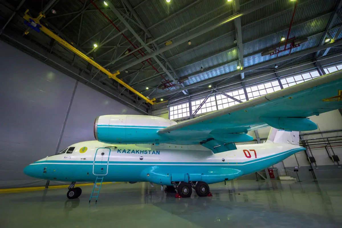 Kazakhstan Aviation Industry — компания, которая производит, обслуживает и ремонтирует авиационную технику для ВВС Казахстана
