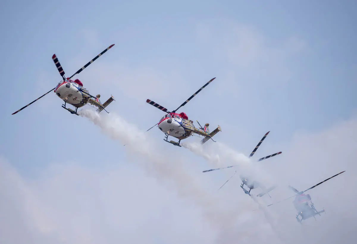 Международный авиасалон Aero India — 2017. Авиабаза Елаханка, Бангалор, Индия