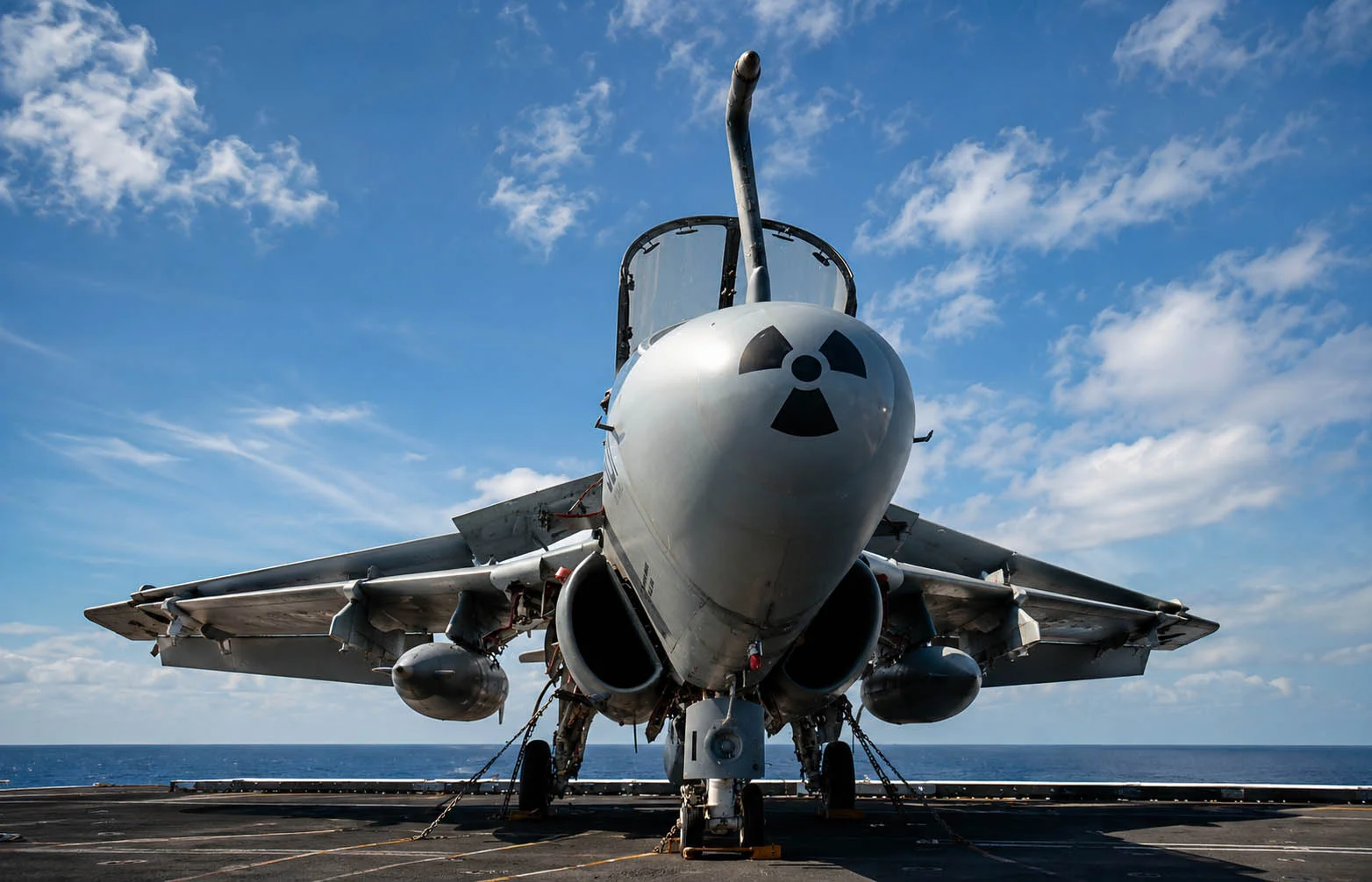 Grumman EA-6B Prowler — a carrier-based electronic warfare aircraft