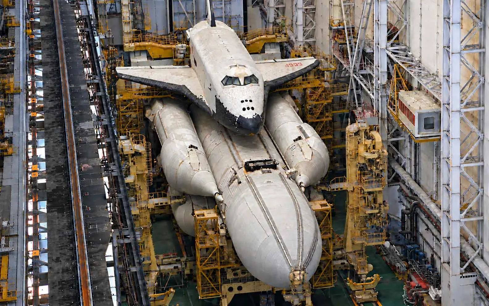General View of the Energia–Buran Assembly and Testing Complex