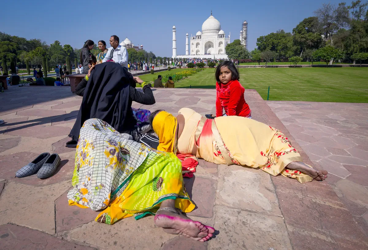 Taj Mahal. Agra, India