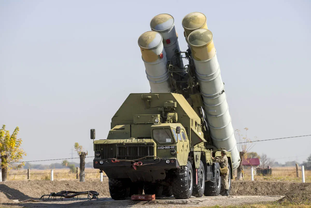 S-300PS (NATO reporting name SA-10 Grumble) anti-aircraft missile system Kazakh Air Defense Forces