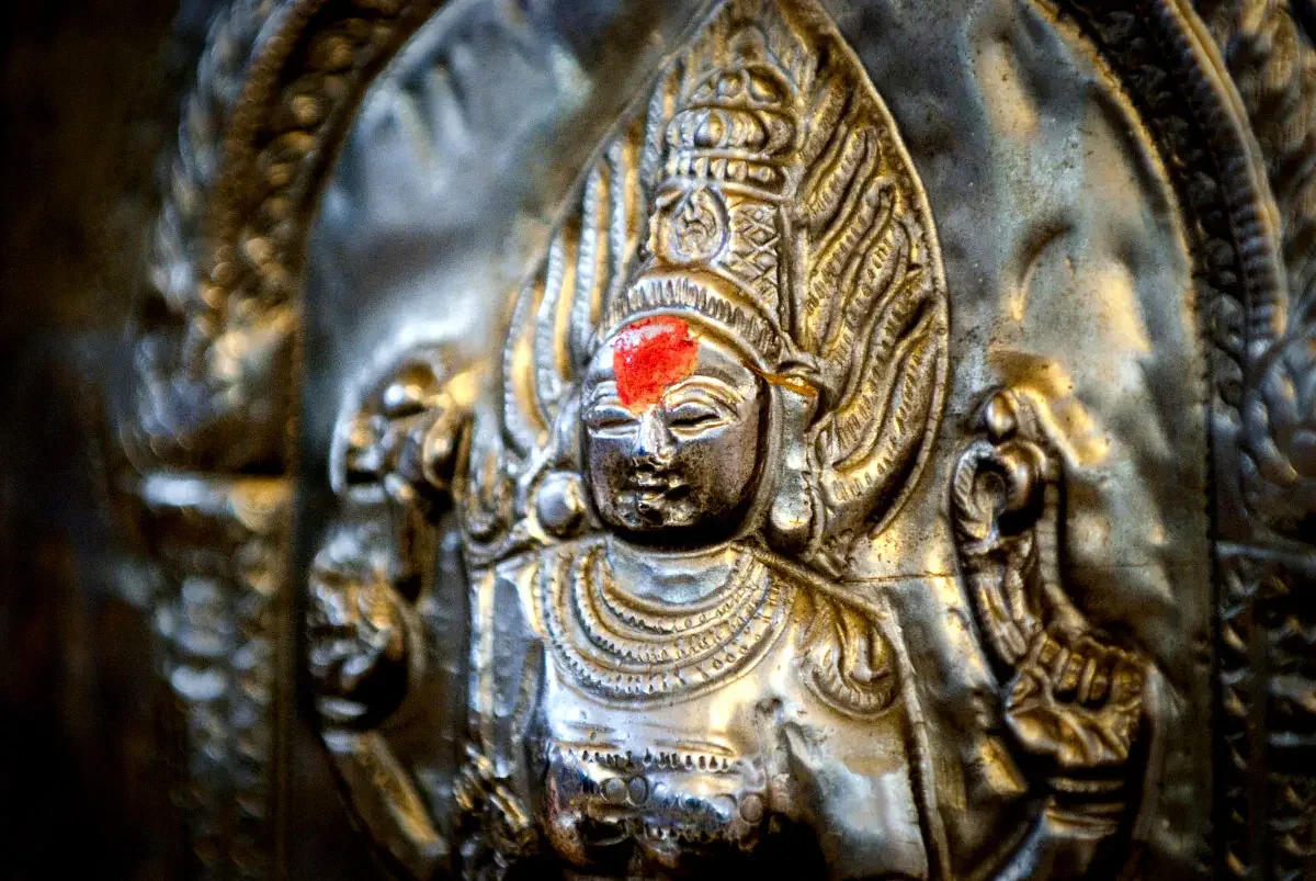 The Hindu temple on the Pangkor island, Malaysia