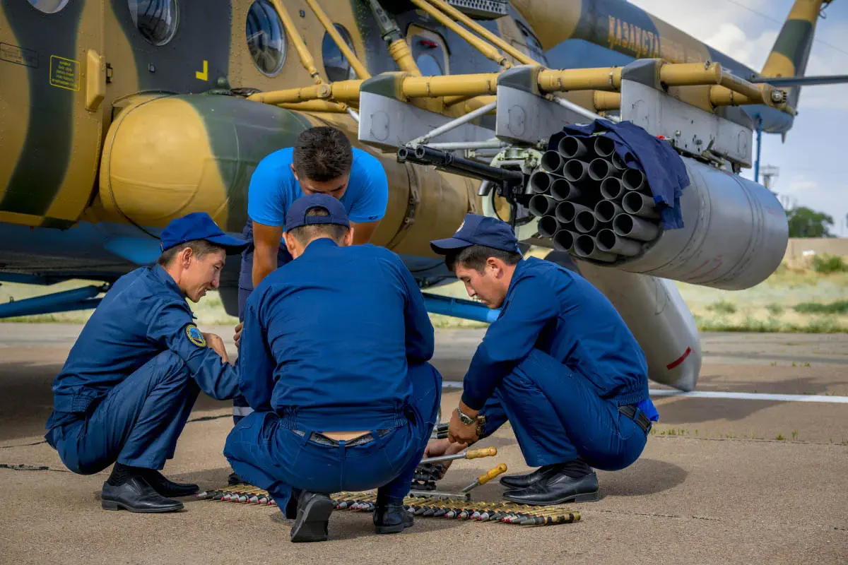 Ми-171Ш ВВС Казахстана