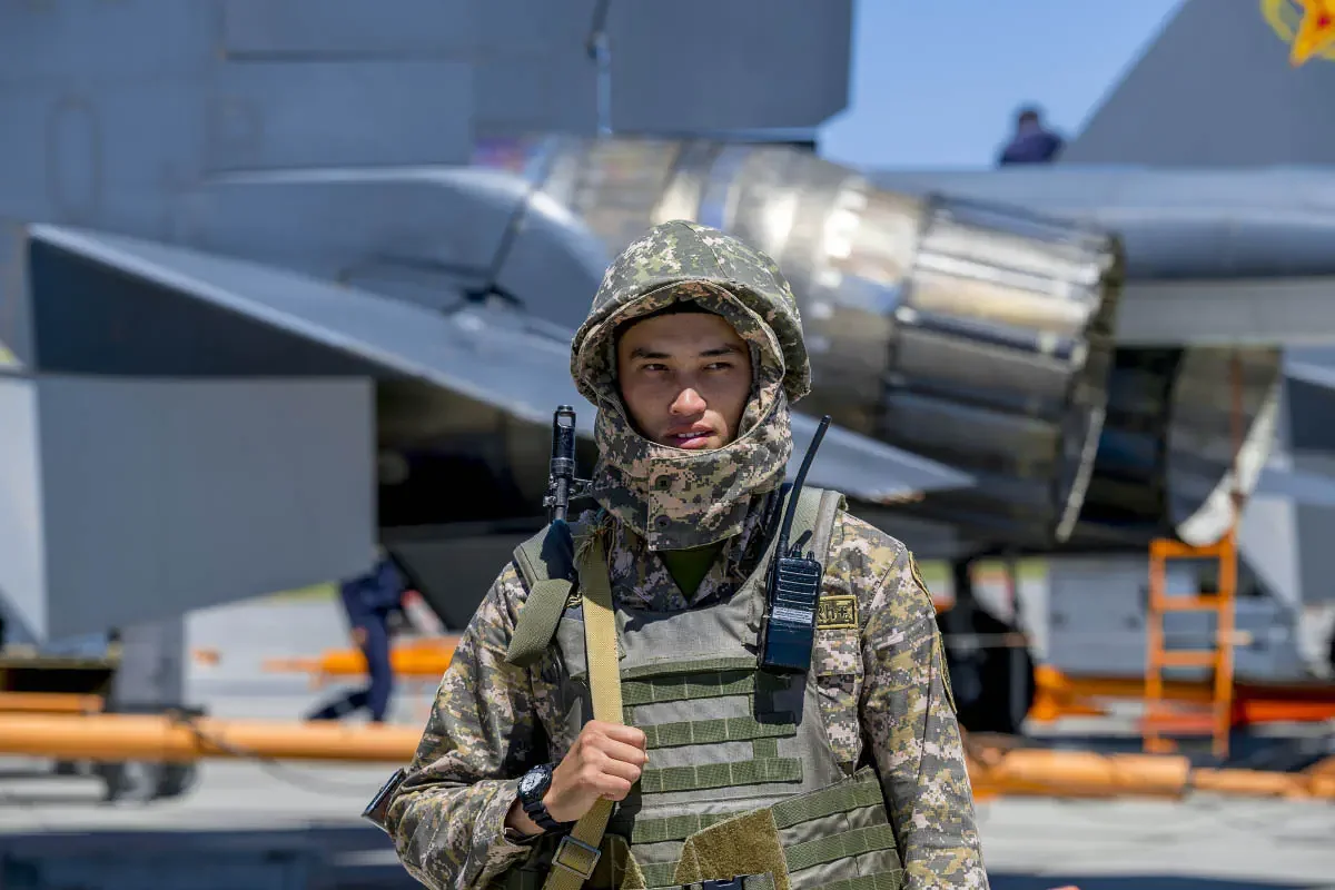 Су-30СМ ВВС Казахстана