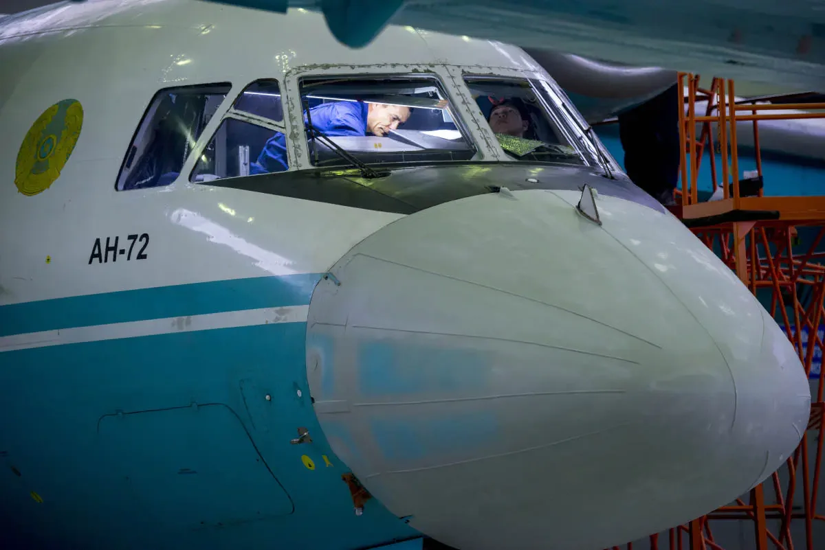 “Kazakhstan Aviation Industry” company main activity is manufacturing, maintenance, repair aviation equipment for the Kazakhstan air forces