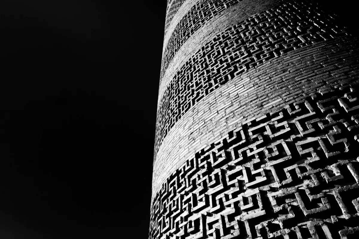 Burana Tower. Chuy Valley, Kyrgyzstan