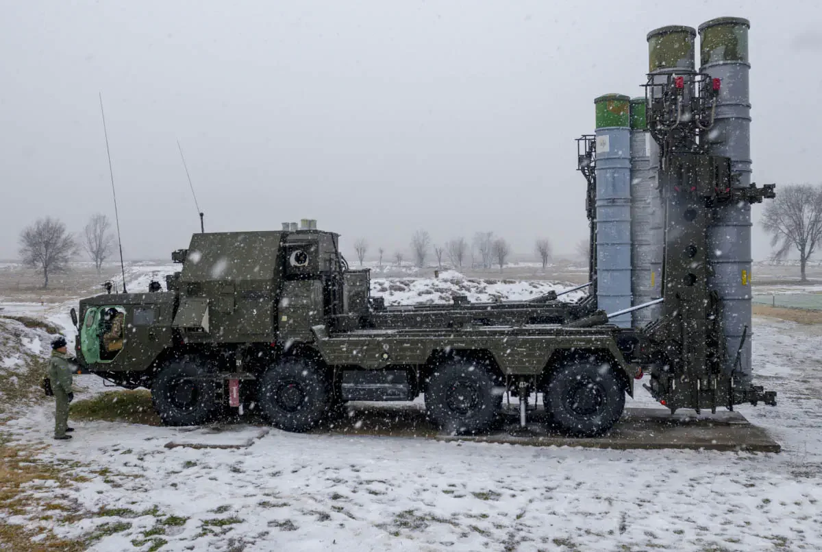 S-300PS (NATO reporting name SA-10 Grumble) anti-aircraft missile system Kazakh Air Defense Forces
