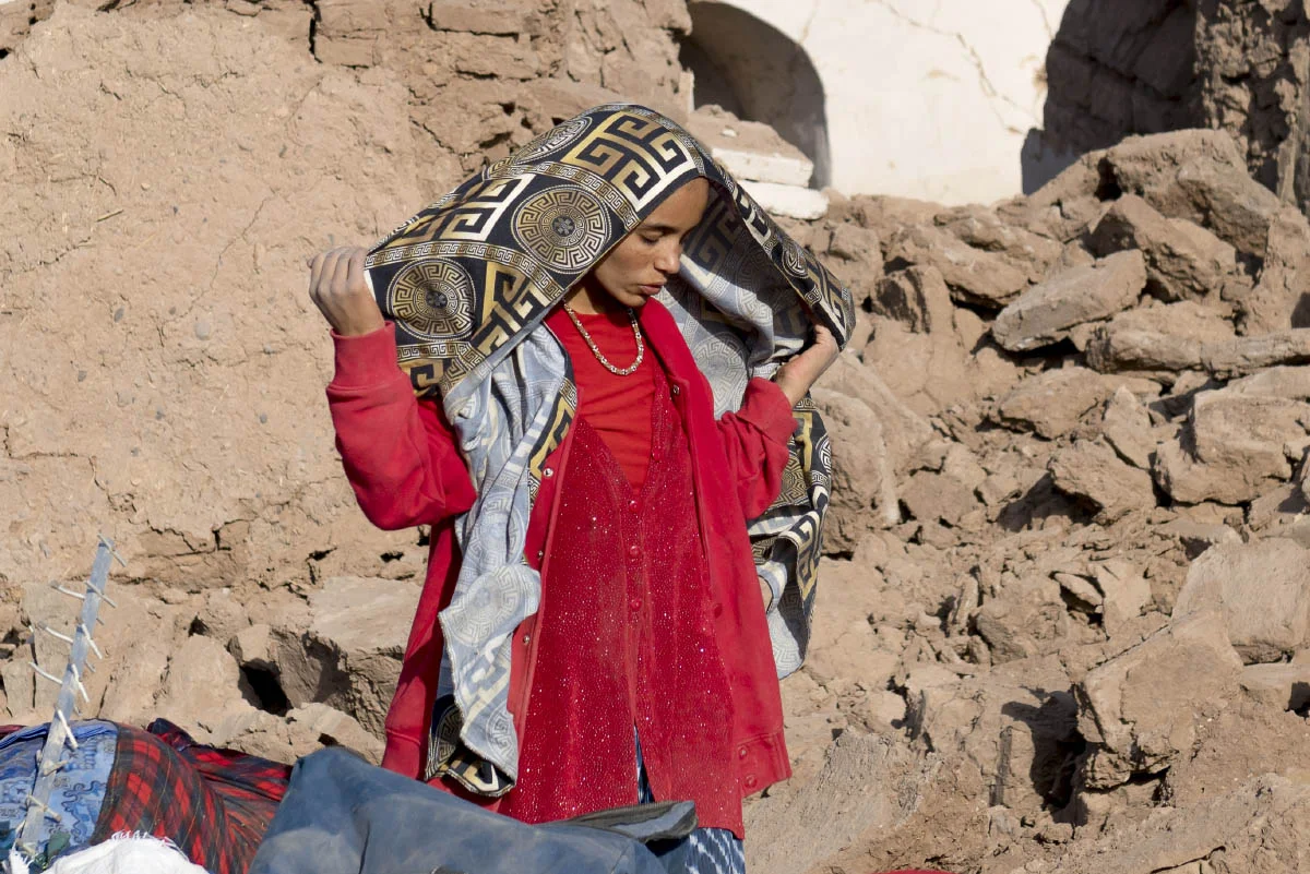 At the earthquake epicenter. Zinda Jan District, Herat Province, Afghanistan (оctober 2023)