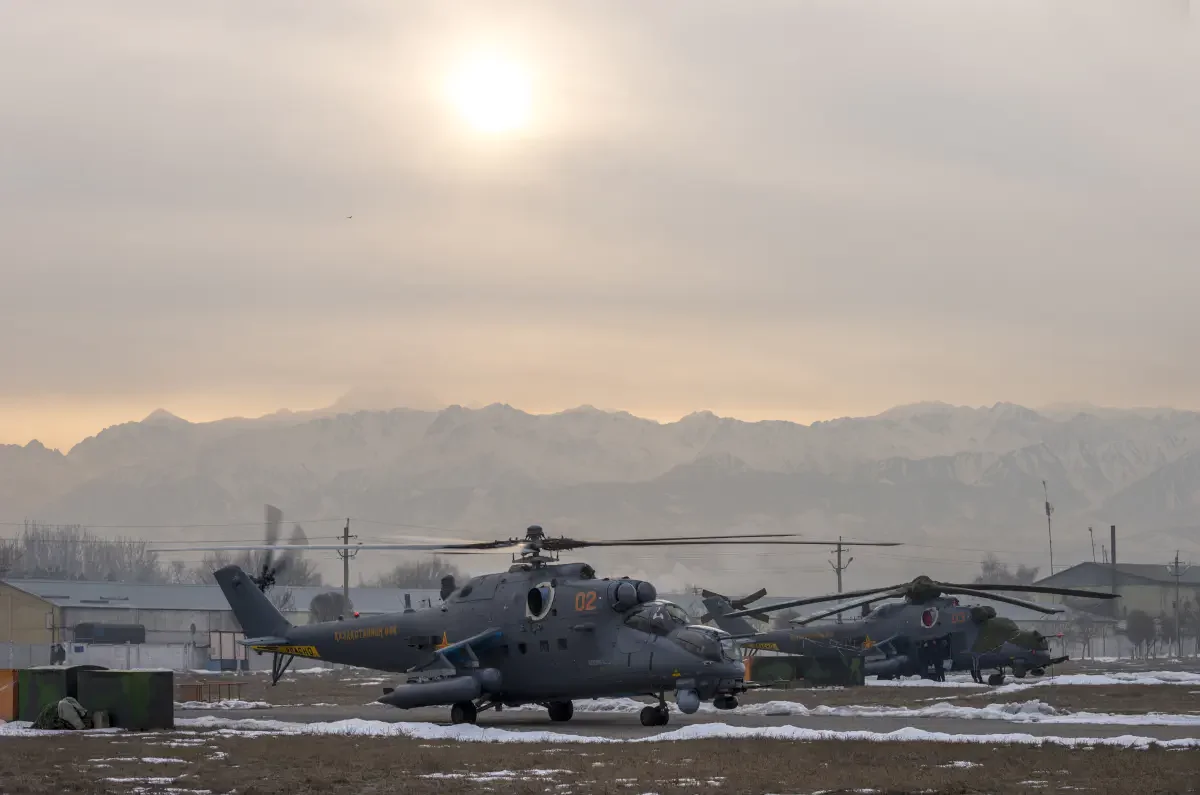 Ми-35М ВВС Казахстана