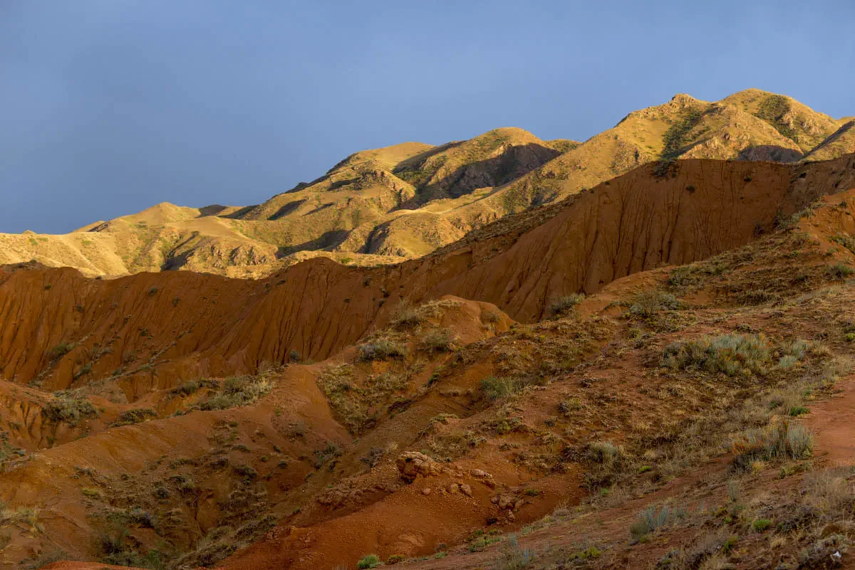 Fairy Tale сanyon. Issyk-Кul region, Kyrgyzstan