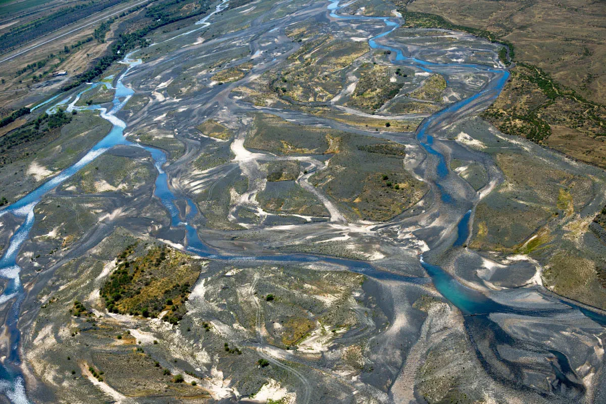 Tentek river. South-East Kazakhstan