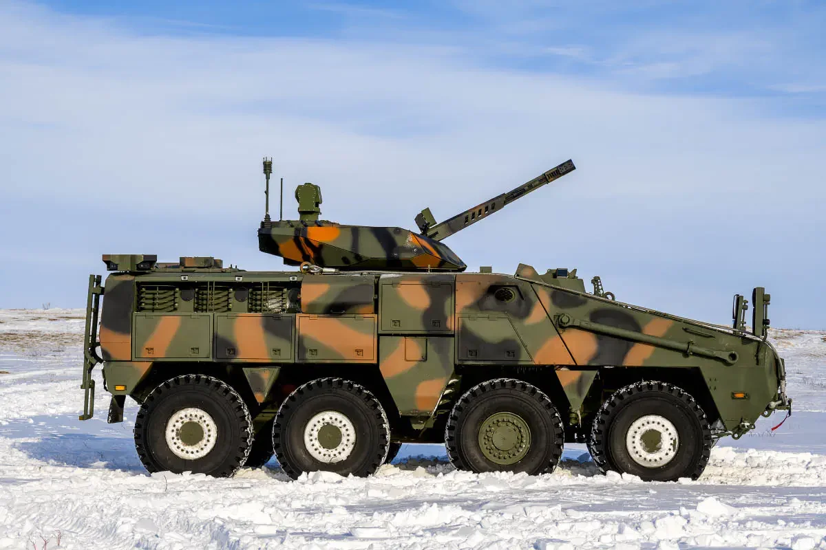 Kazakhstan Paramount Engineering (KPI), a company producing armored personnel carriers