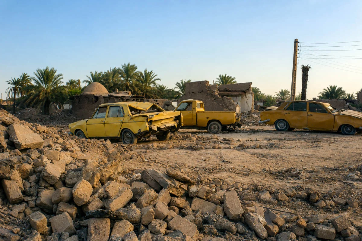 Bam earthquake. Iran (2003)