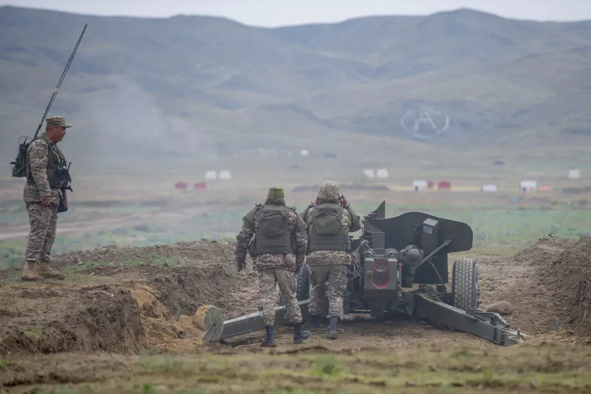The Armed Forces of Kazakhstan holds Battle Parades (Russian: Боевой парад) every couple of years on 7 May, which is Defender of the Fatherland Day in Kazakhstan