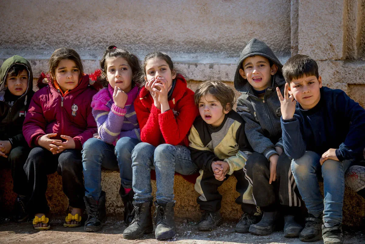 After the earthquake (February 2023). Aleppo, Syria