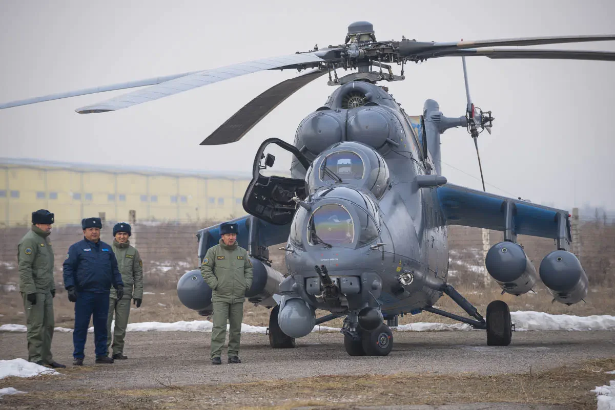 Ми-35М ВВС Казахстана
