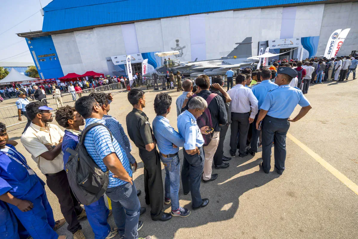 Международный авиасалон Aero India — 2017. Авиабаза Елаханка, Бангалор, Индия
