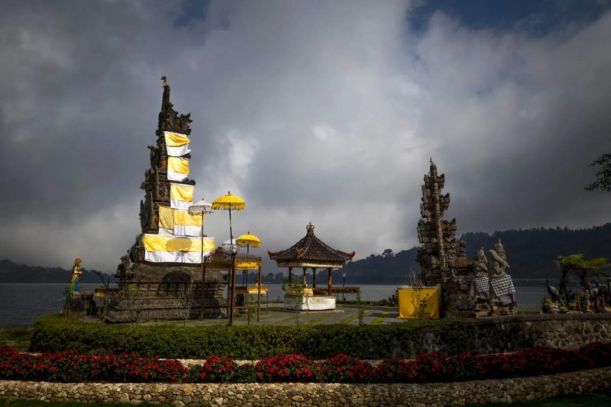 Pura Ulun Danu Beratan (The temple complex). Bali island, Indonesia