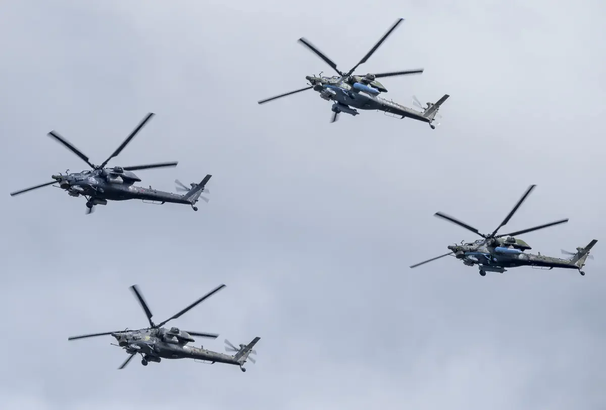 Международный военно-технический форум «Армия» (авиационная часть). Кубинка, Россия