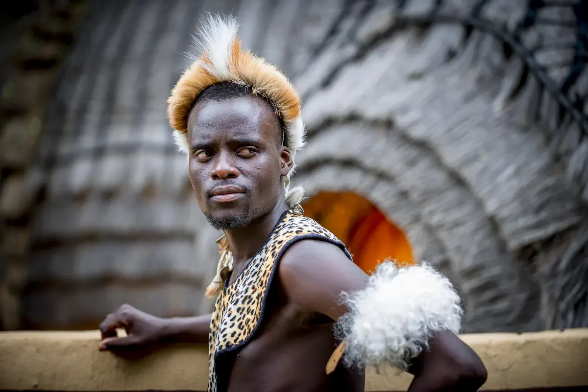 Lesedi Cultural Village. Gauteng Province, South Africa
