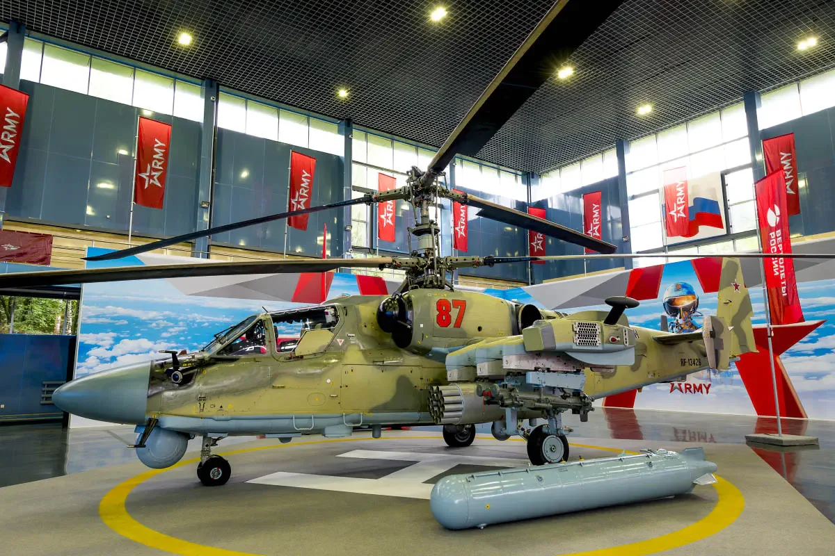 Международный военно-технический форум «Армия» (авиационная часть). Кубинка, Россия