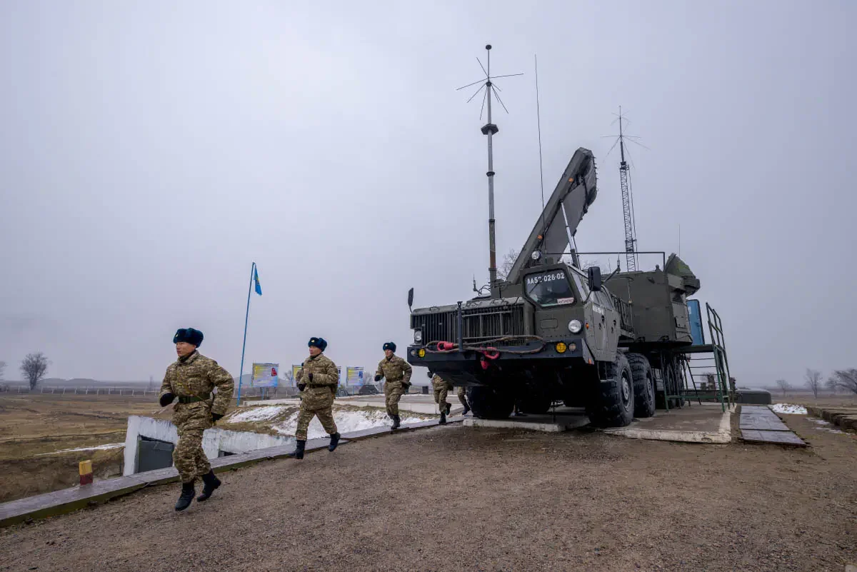 ЗРК С-300ПС (по классификации НАТО SA-10 Grumble) Сил воздушной обороны Казахстана