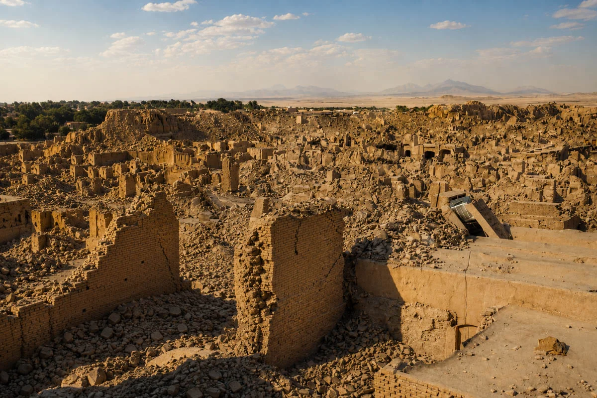 Bam earthquake. Iran (2003)