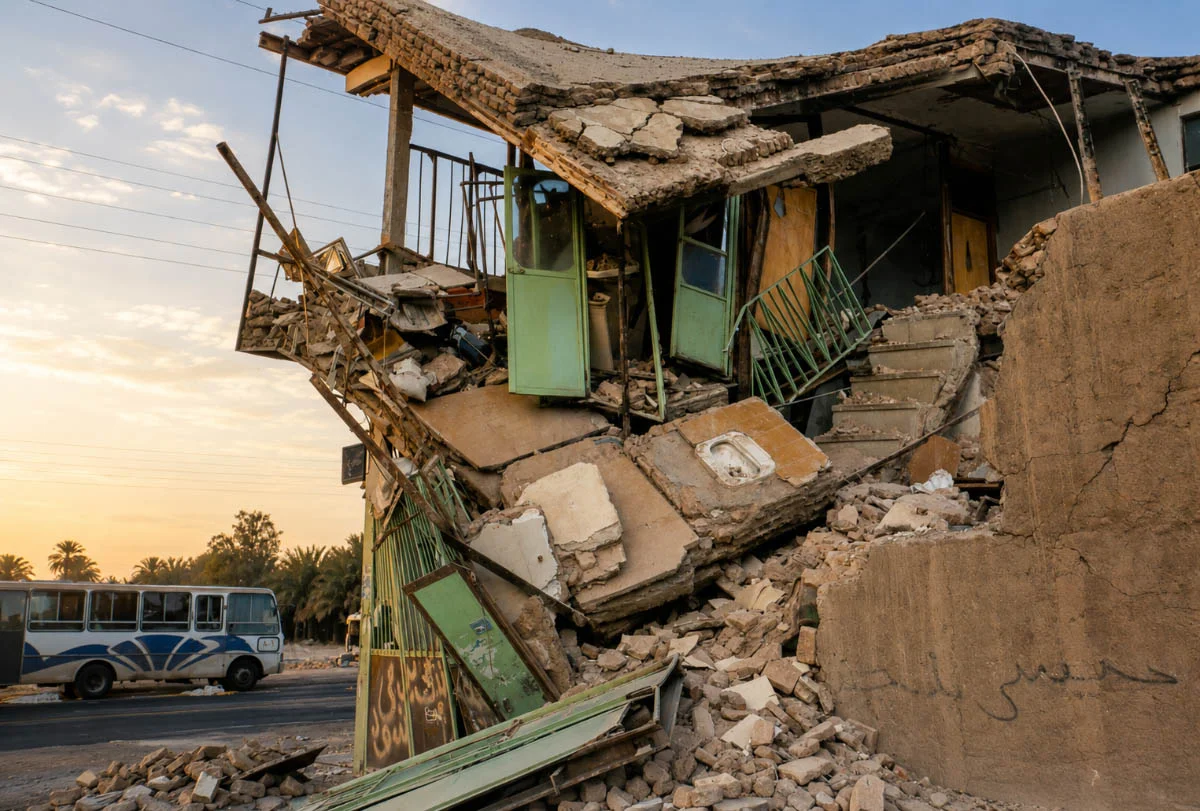 Bam earthquake. Iran (2003)