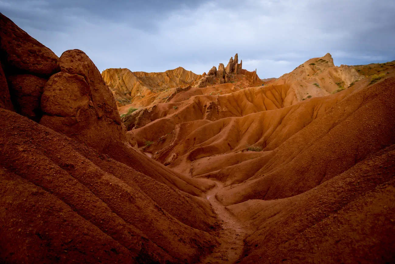 Fairy Tale сanyon. Issyk-Кul region, Kyrgyzstan