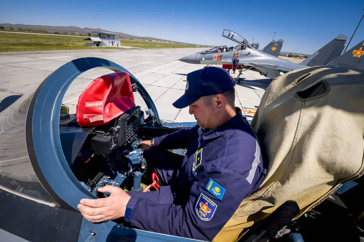 Су-30СМ ВВС Казахстана