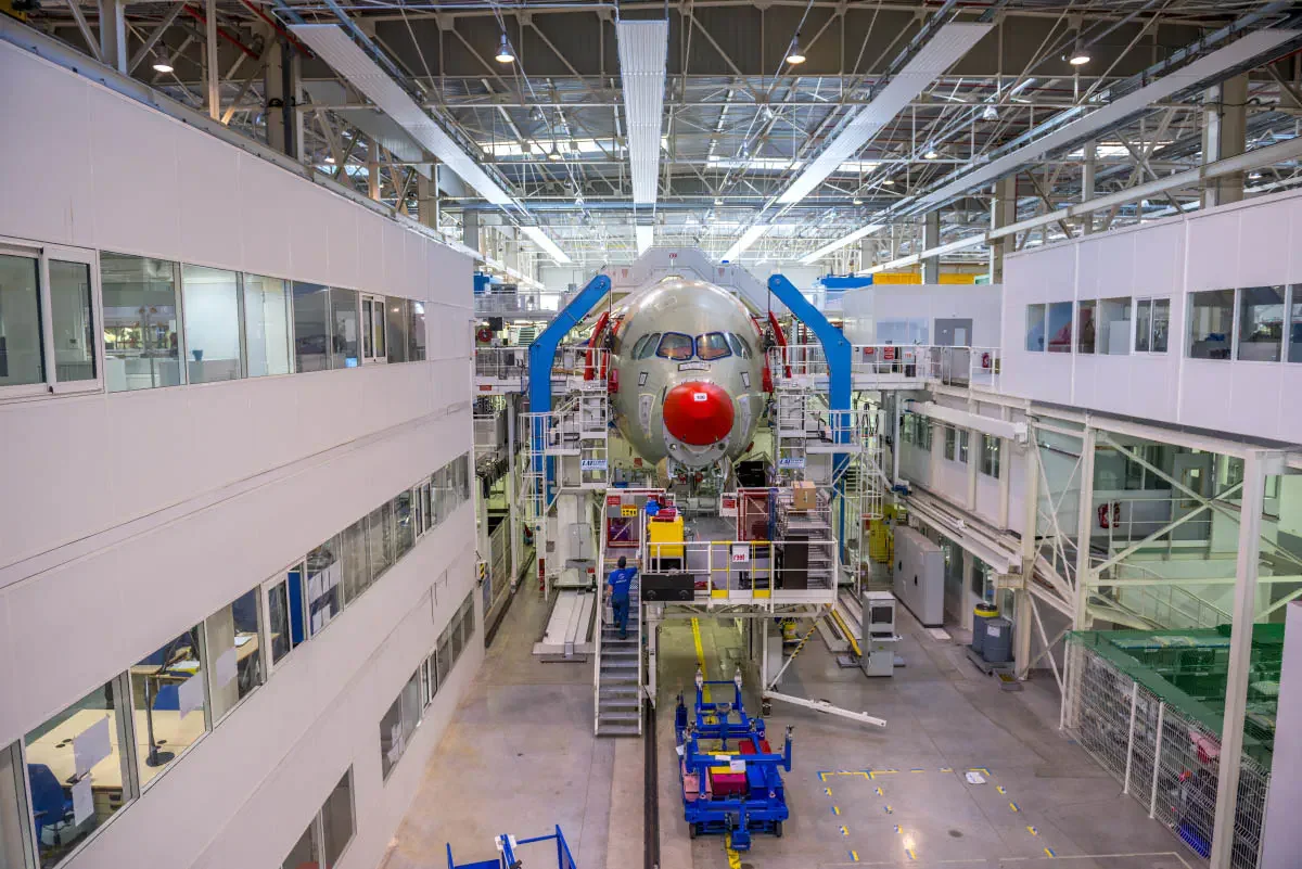Главный завод Airbus. Аэропорт Тулуза — Бланьяк, Франция