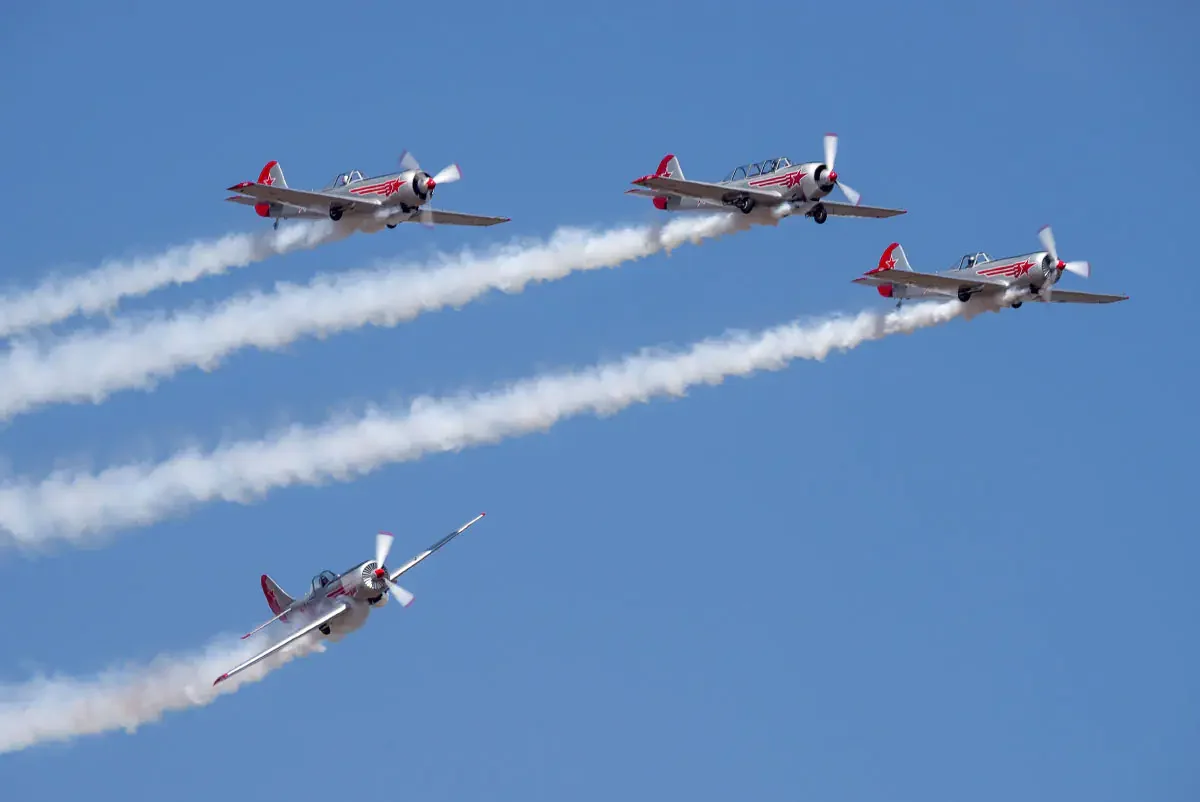 International Aviation show Aero India-2017. Yelahanka air force station, Bengaluru, India